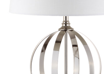 Logan 26" Metal Orb LED Table Lamp - JONATHAN Y